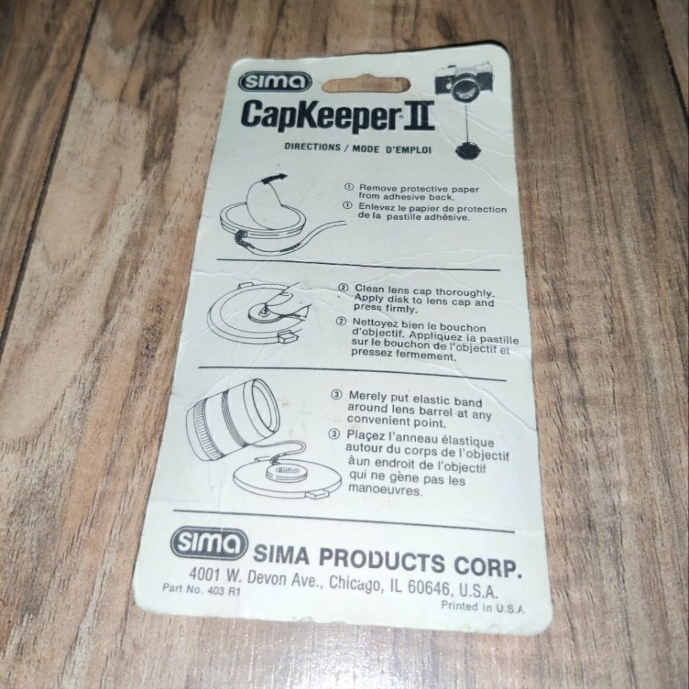 Sima CapKeeper 2 Camera Lens Cap Lanyard - Picture 3 of 4